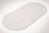 Bluecanyon Pebble PVC Bath Mat Clear 69 x 36cm