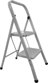Fortress 2 Tread Step Stool White 