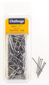 Challenge Bright Steel 30mm Panel Pins 75g