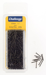 Challenge Black 13mm Gimp Pins 75g