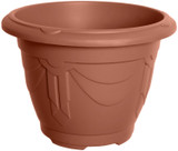 Whitefurze 33cm(13") Venetian Round Planter T/Cotta 