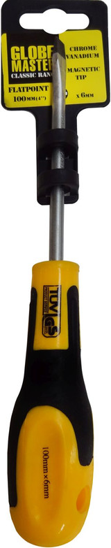 Globe Master 4" Slotted Screwdriver 