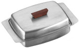 Zodiac Stainless Steel Butter Dish 