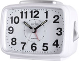 Acctim Titan Alarm Clock White