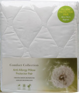 Comfort Collection Anti Allergy Pillow Protector 48x74cm pk2