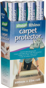 Rhino by Ultratape Carpet Protection Film 600mm x 25m