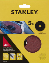 Stanley Fibre Disc 40g Pack of 5