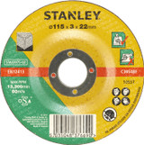 Stanley DCP Stone Cutting Disc 115mm