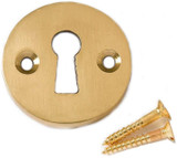 Best Victorian Escutcheon Open Brass