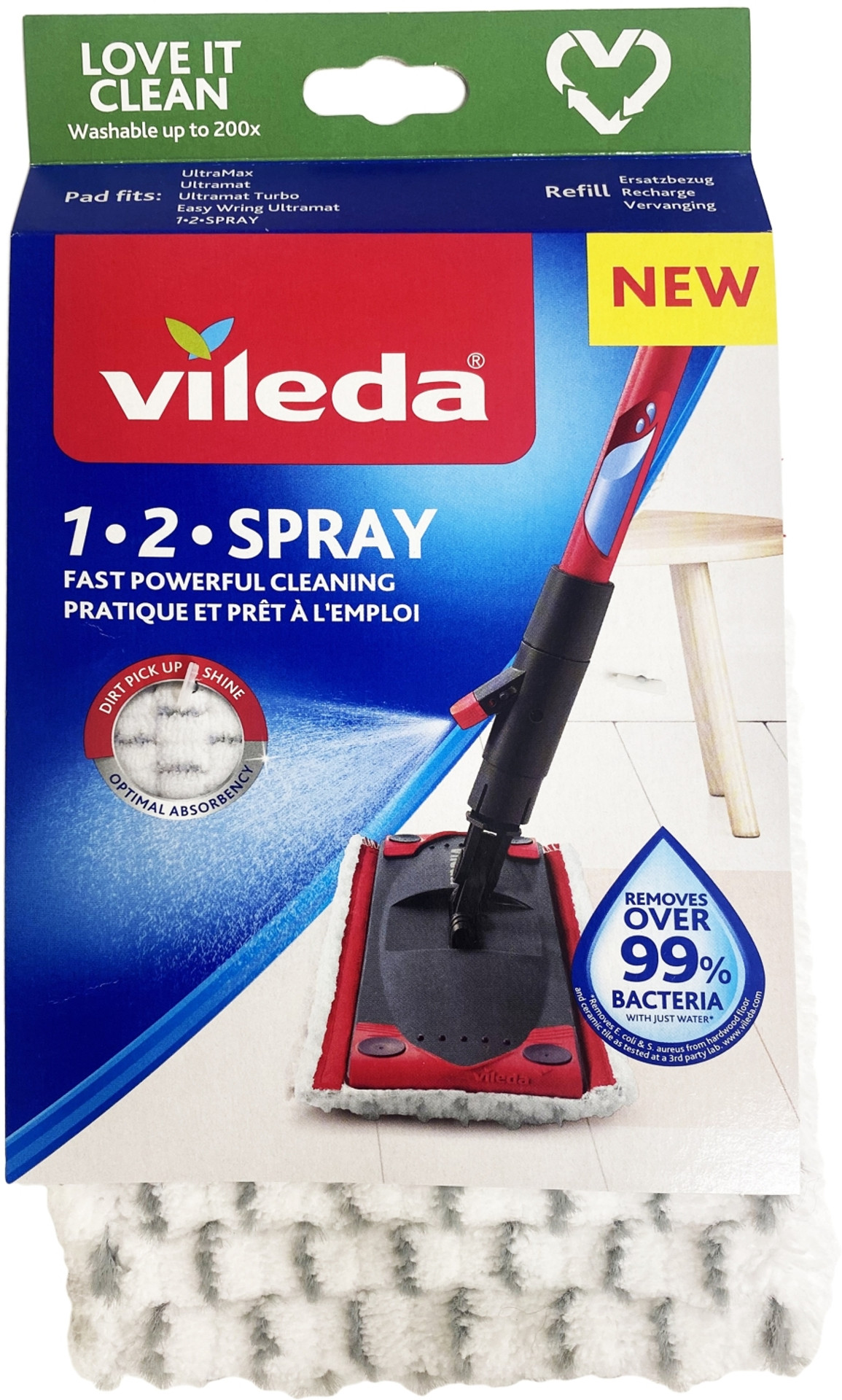 1.2 Refil Home Spray Hardware Vileda |