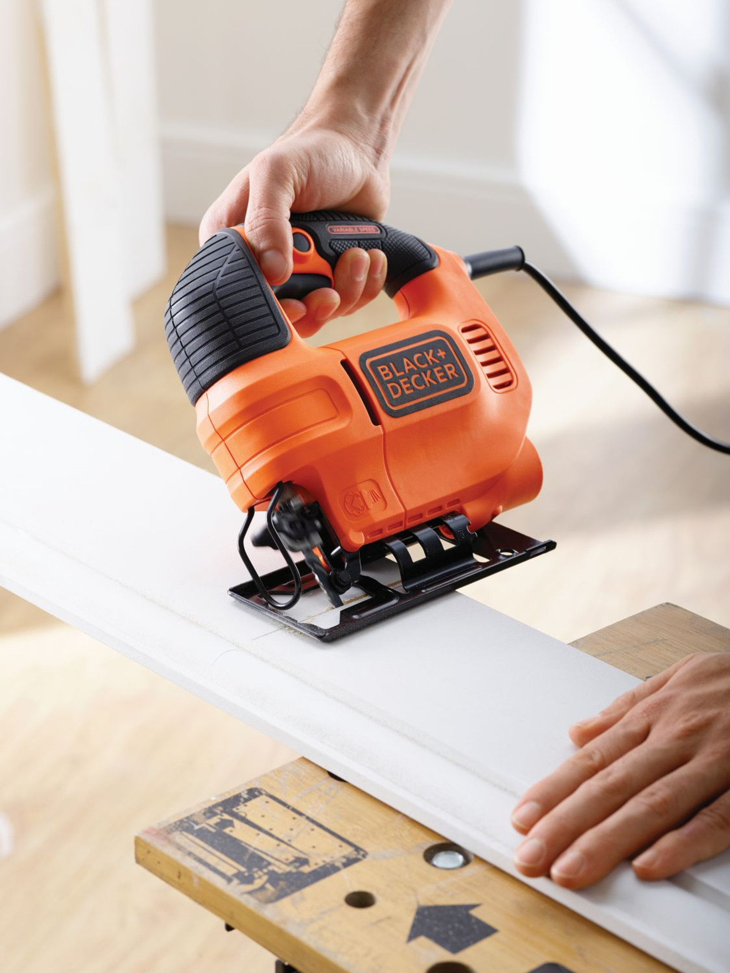 Black Decker Variable Speed Jigsaw 520w Home Hardware Direct