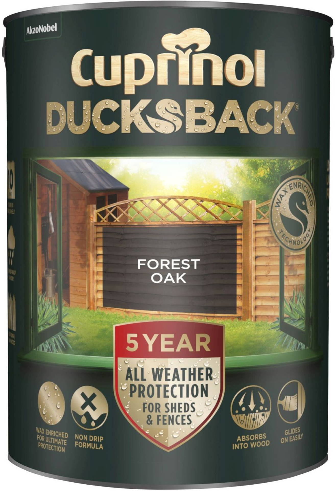 Cuprinol ducksback shop forest oak