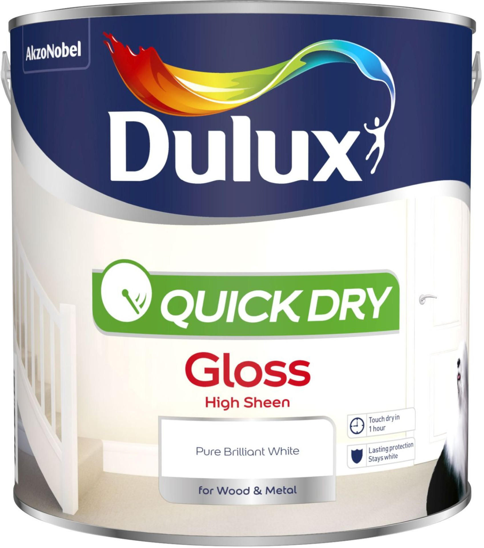 Dulux STAY WHITE Paint For Wood 