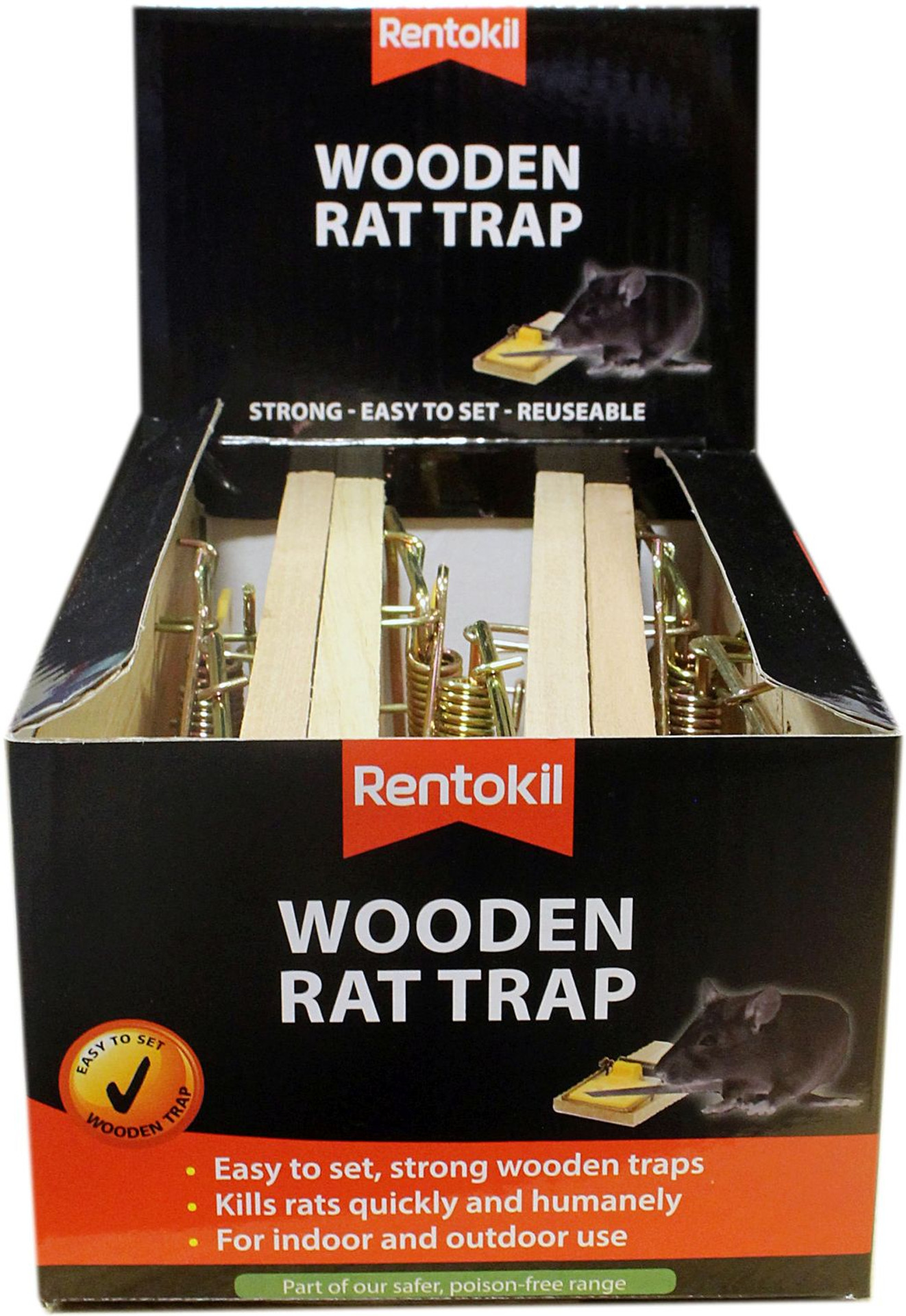 Rentokil Wooden Mouse Trap