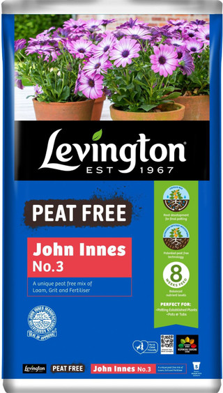 Levington Peat Free John Innes No.3 25 Litre