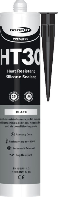 Bond-It Heat Silicone Black HT30