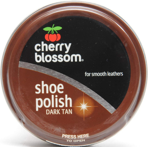 Cherry Blossom 40ml Dark Tan Shoe Polish