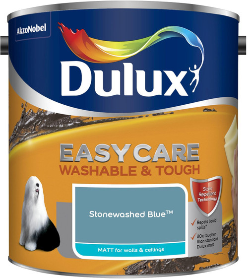 Dulux Easycare Stonewashed Blue 2.5L
