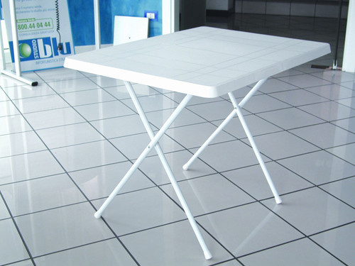 Bica White Large Folding Table 