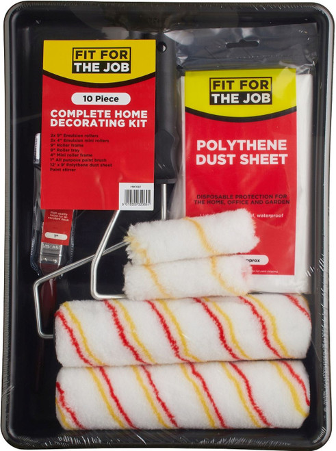 Fit For The Job Home Decorating Kit 10pce