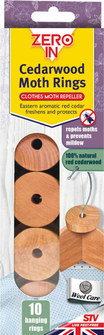 Cedarwood Rings 10Pk