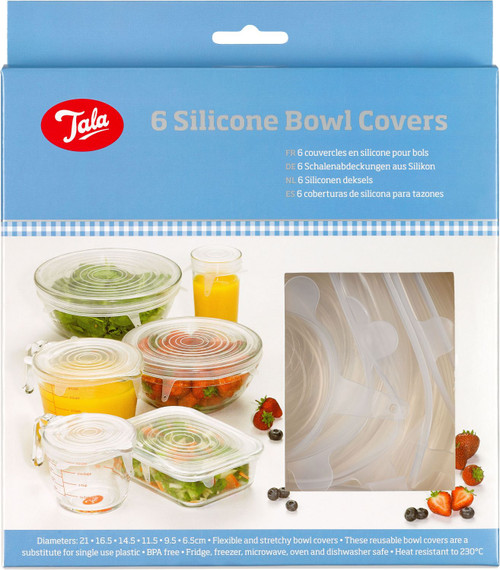 Silicone Bowl Cover Set (6)