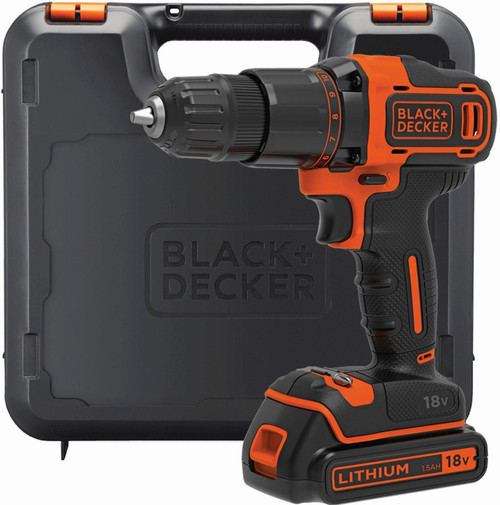 Black+Decker Cordless Combi Drill Driver 18v