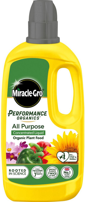 Miracle-Gro Performance Organics All Purpose Feed 800ml