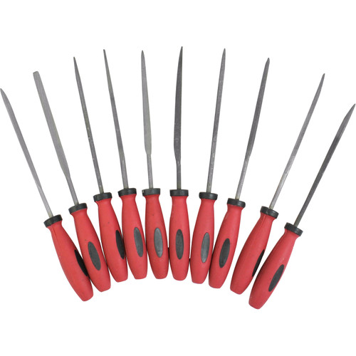 Dekton Set of 10 Needle Files