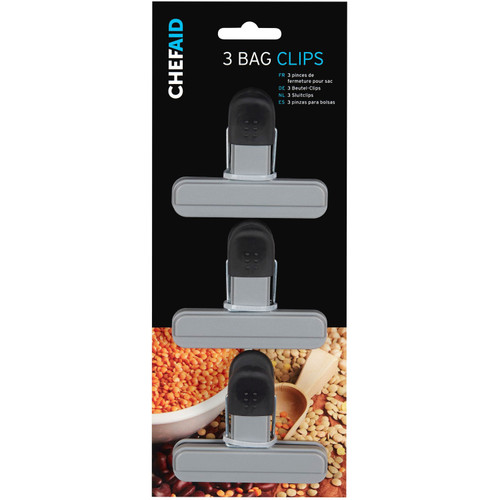 Chef Aid Bag Clip 3 Pack