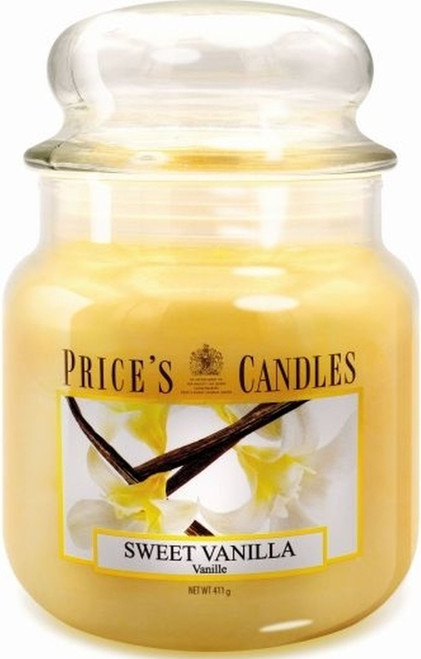 Prices Medium Jar Sweet Vanilla Candle