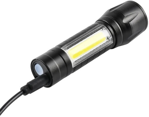 Dekton LED Flashlight Rechargeable