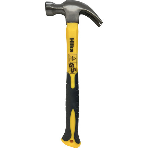 Hilka Claw Hammer Fibreglass Shaft 16oz