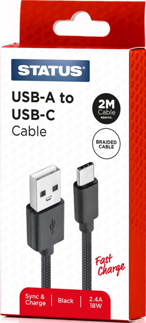 Status Phone Cable USB to USB-C 2Metre