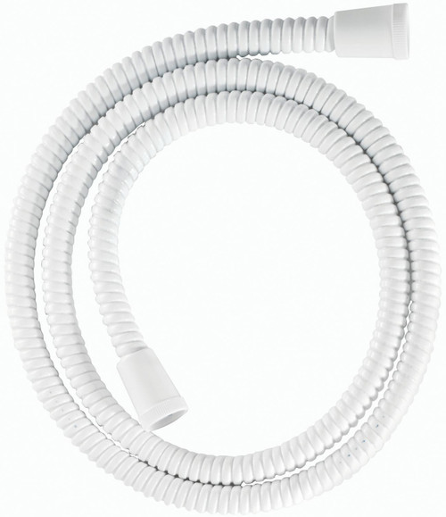 Croydex 11mm White PVC Shower Hose 1.25m 