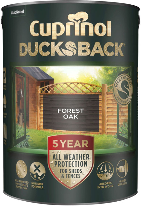 Cuprinol Ducksback Forest Oak 5ltr
