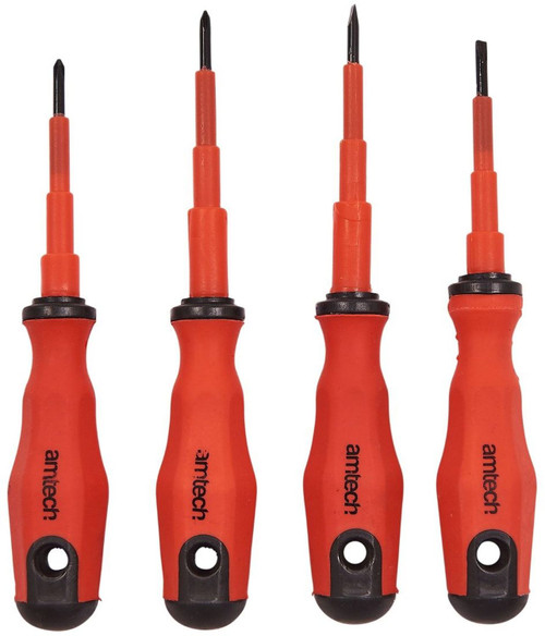 Amtech 4pc Screwdriver Set 