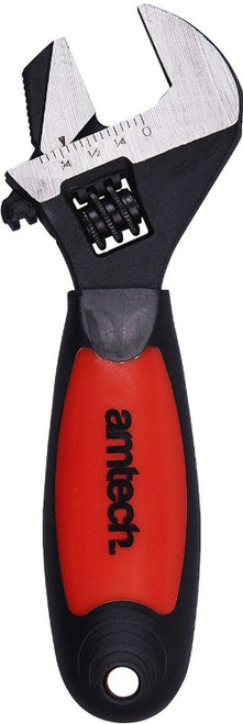 Amtech 2 in 1 Stubby Adjustable Wrench 