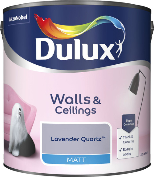 Dulux Matt Lavender Quartz 2.5L