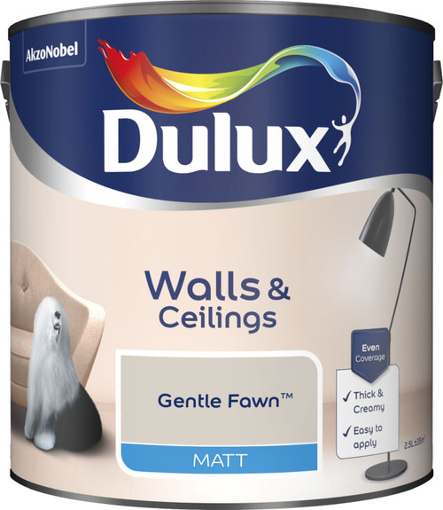 Dulux Matt Gentle Fawn 2.5L 