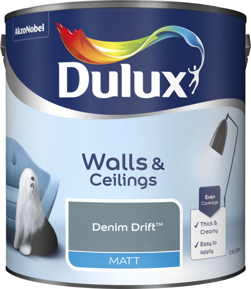 Dulux Matt Denim Drift 2.5L