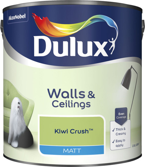 Dulux Matt Kiwi Crush 2.5L
