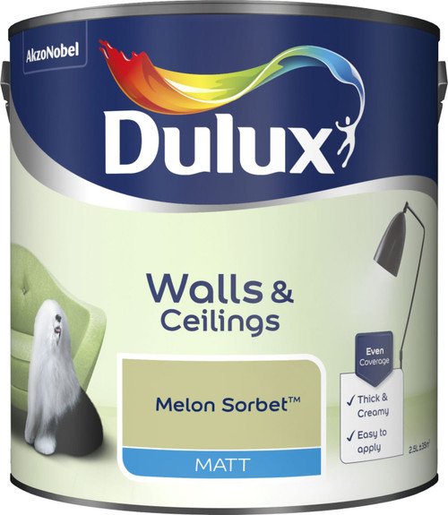 Dulux Matt Melon Sorbet 2.5L