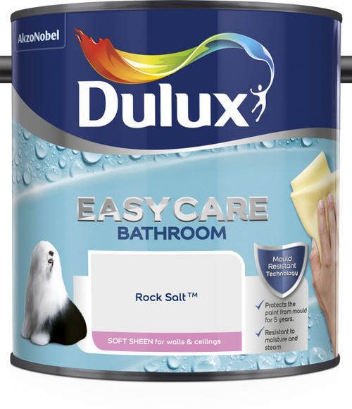 Dulux Easycare Bathroom Rock Salt 2.5L 