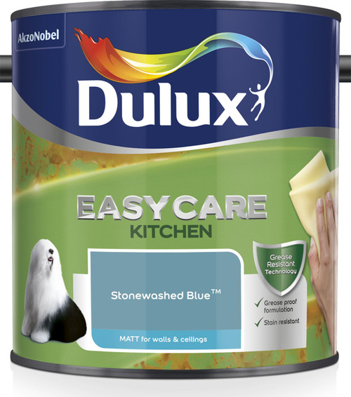 Dulux Easycare Kitchen Stonewashed Blue 2.5L
