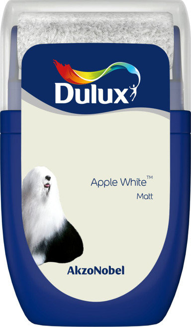 Dulux Tester Apple White Matt 30ml 
