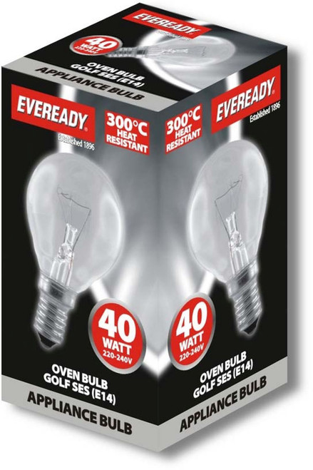 Eveready 40W Oven Lamp SES 