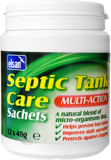 Elsan Septic Tank Care Multi-Action 12 x 40g Sachets