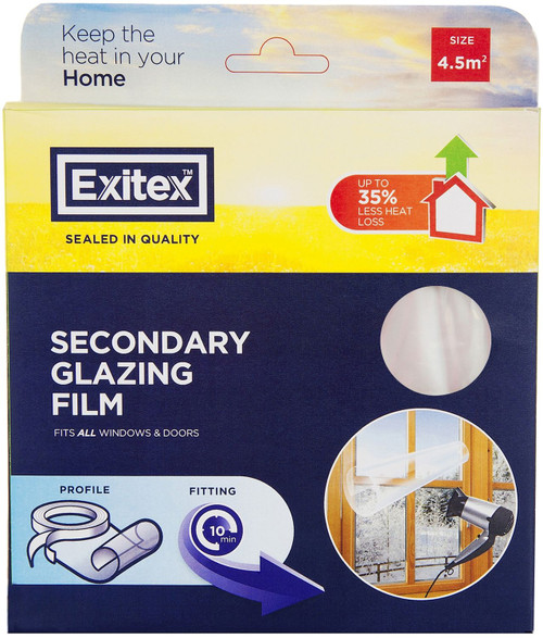 Exitex 4.5sq Window Seal Film & Tape 