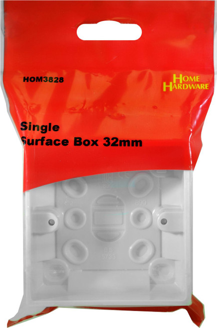 Single Surface Box 32mm 